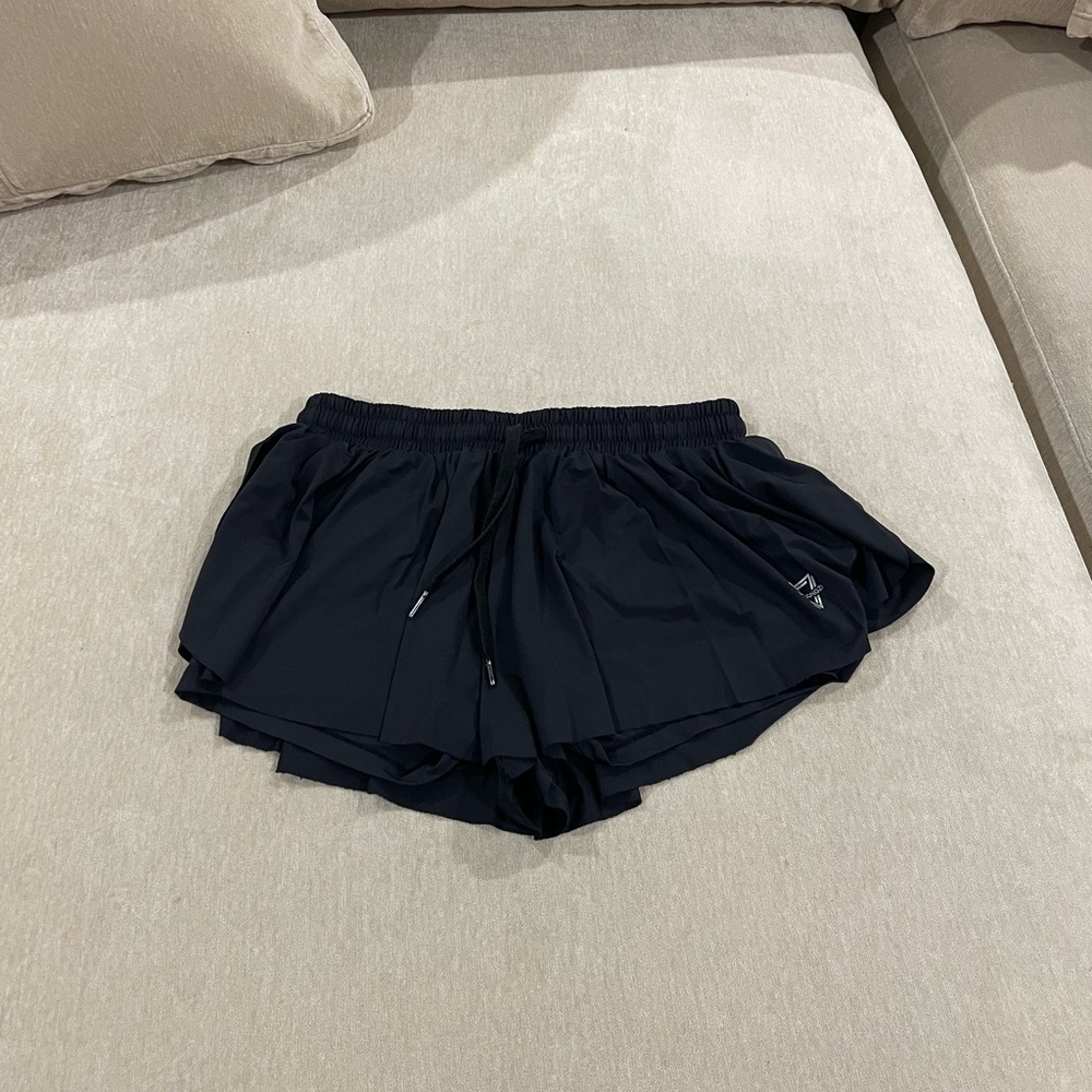 Women's Black Athletic Shorts